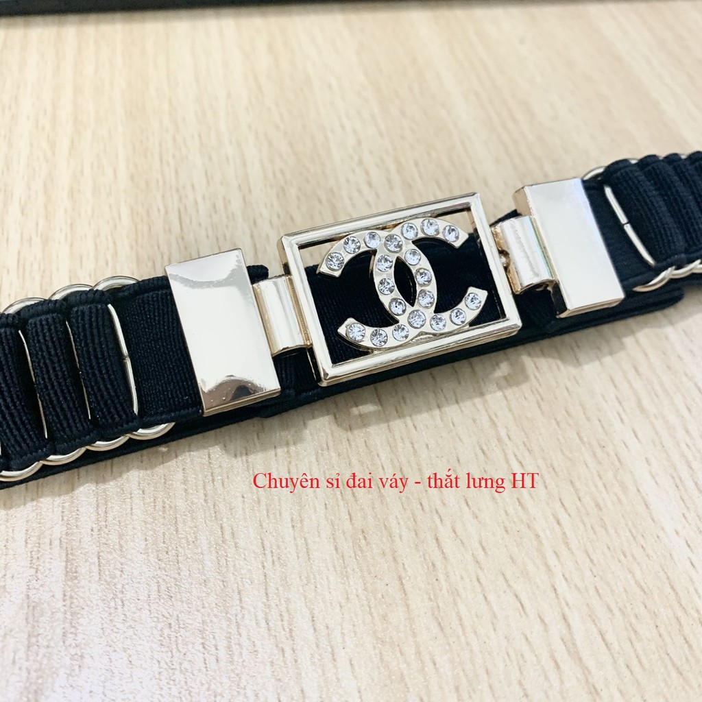Đai váy 1.5cm Kết X vuông