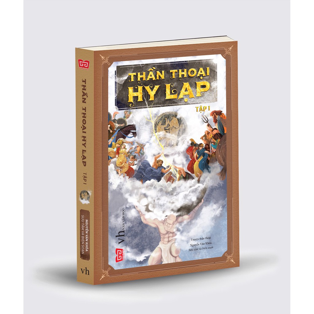 Sách - Thần Thoại Hy Lạp Đinh Tị (Tập 1)