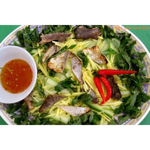 500g khô cá lóc 3 nắng An Giang, thương hiệu đặc sản Dakydo, ăn là ghiền.