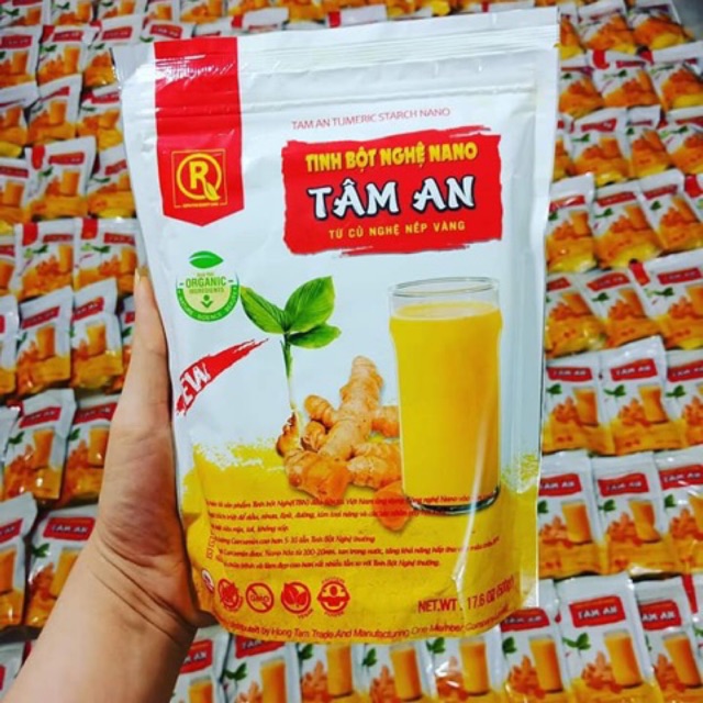 500G TINH NGHỆ nguyên chất công nghệ NANO HOÁ