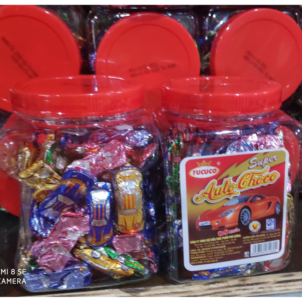 Kẹo Socola Hình Xe Phú Cường 85 Chiếc