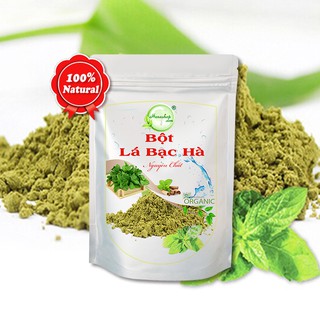 Bột Lá Bạc Hà 100gr Cung cấp khoáng chất cho da - Henashop
