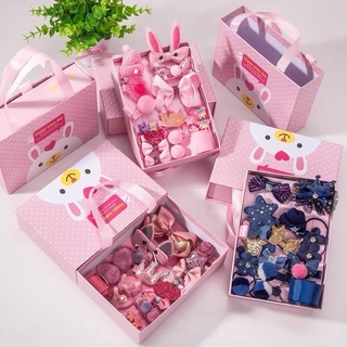 Set 18 món kẹp tóc cho bé style Hàn Quốc