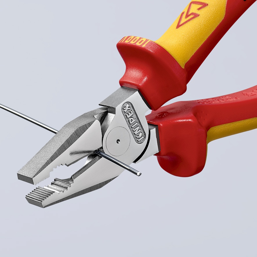 Kìm Đa Năng Knipex Chiều Dài 180mm Lưỡi Cắt 63HRC, Cộng Lực Cao 35% Bao Gồm 02 01 180/ 02 02 180/ 02 05 180 và 02 06 180