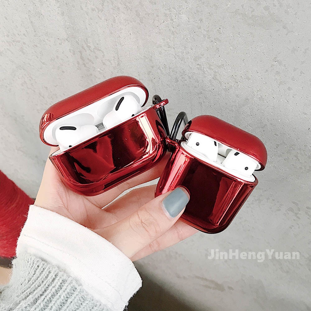 Vỏ Bọc Hộp Sạc Tai Nghe Mạ Điện Sang Trọng Cho AirPods Pro 1 2 3