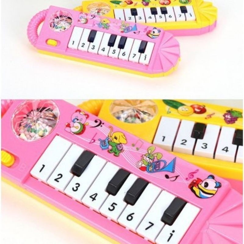 Đồ chơi đàn piano - Tặng kèm pin