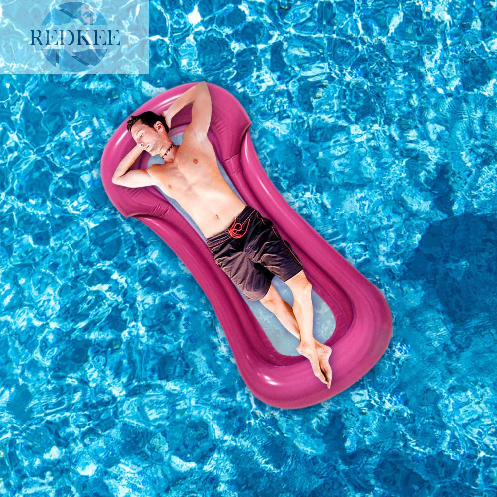 Phao Bơi Dạng Ghế Tựa Lưng Bơm Hơi Có Thể Gấp Gọn