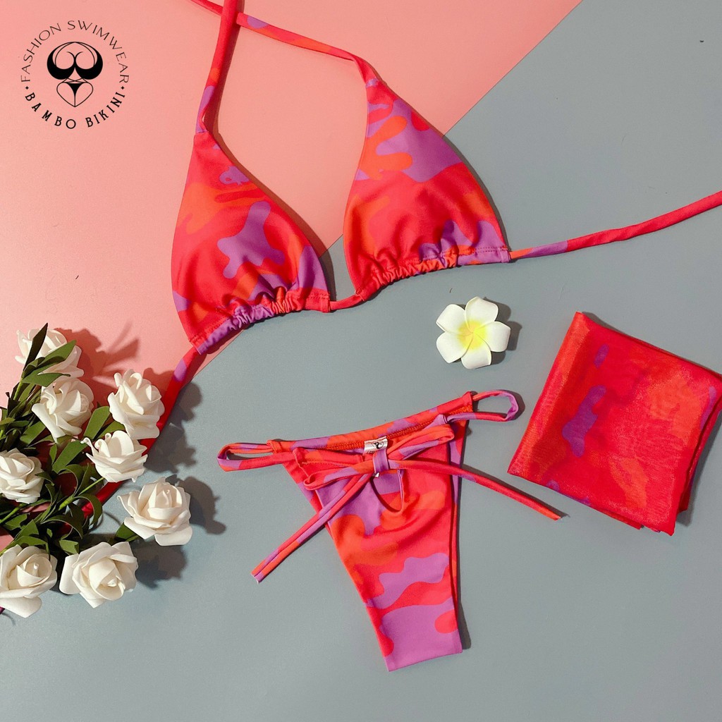 [CHẤT] BIKINI MÙA HÈ 2 MẢNH TAM GIÁC NHIỀU MÀU (KIDO PIJAMAS BIKINI) | BigBuy360 - bigbuy360.vn