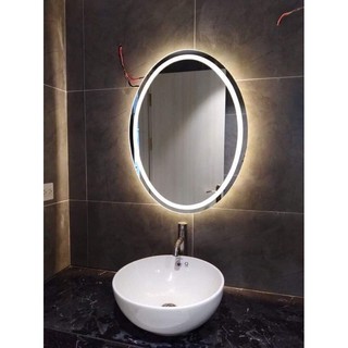 GƯƠNG ELIP LED PHUN CÁT VIỀN TRONG (KÍCH THƯỚC 60X80 KHÔNG GIAO HÀNG KHU VỰC PHÍA NAM)