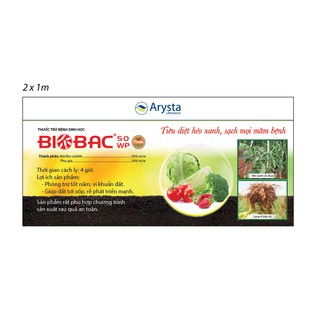 Biobac 50gr-héo xanh- thối rễ 100gr