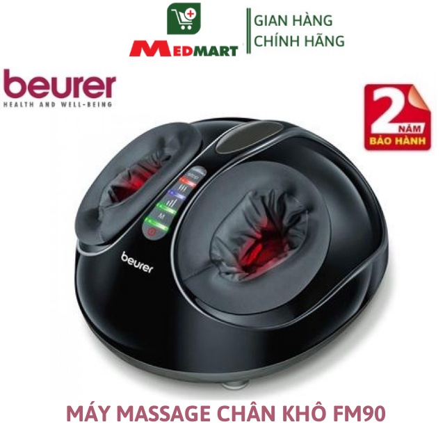 [Video Quay Thật] Máy Massage Bàn Chân Khí Nén 3 Mức Độ Beurer MG90 Đức, Chính Hãng, BH 24 Tháng - Medmart