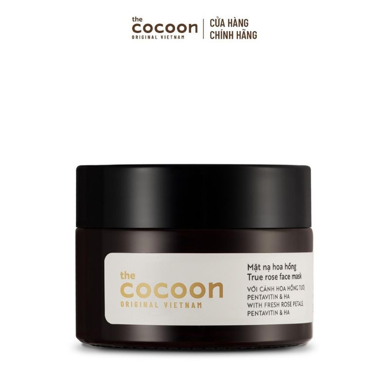 Mặt nạ hoa hồng Cocoon 30ml - 100ml | True rose face mask Cocoon