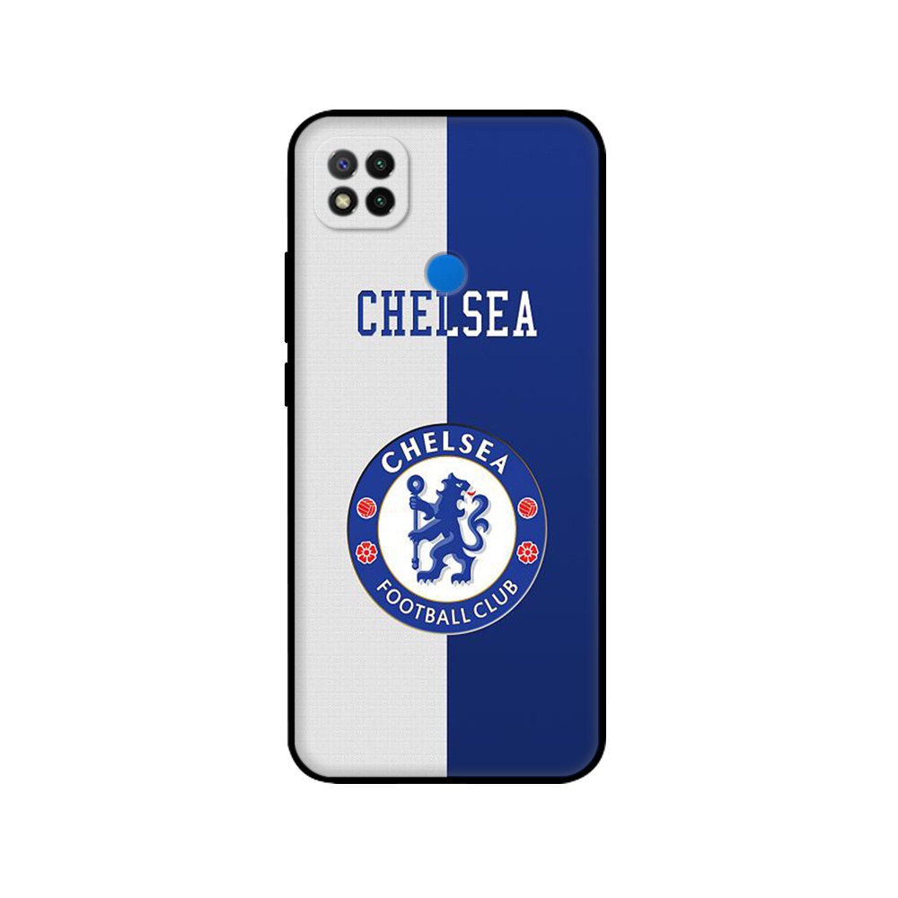 Ốp Điện Thoại Silicon tpu Mềm Đen Hình Câu Lạc Bộ Bóng Đá Châu Âu Cho xiaomi redmi 9C NFC 9A 7A Poco M3 Pro