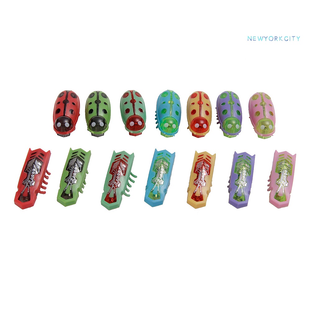 Đồ Chơi Robot Điện Tử Tương Tác Cho Mèo Hình Bọ Cánh Cứng Dễ Thương