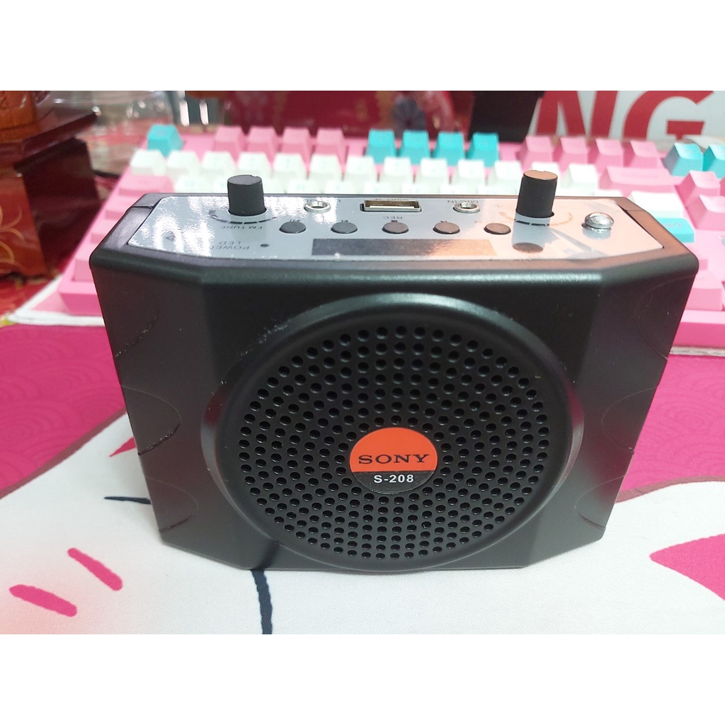 LOA TRỢ GIẢNG SONY S-208 CÓ BLUETOOTH