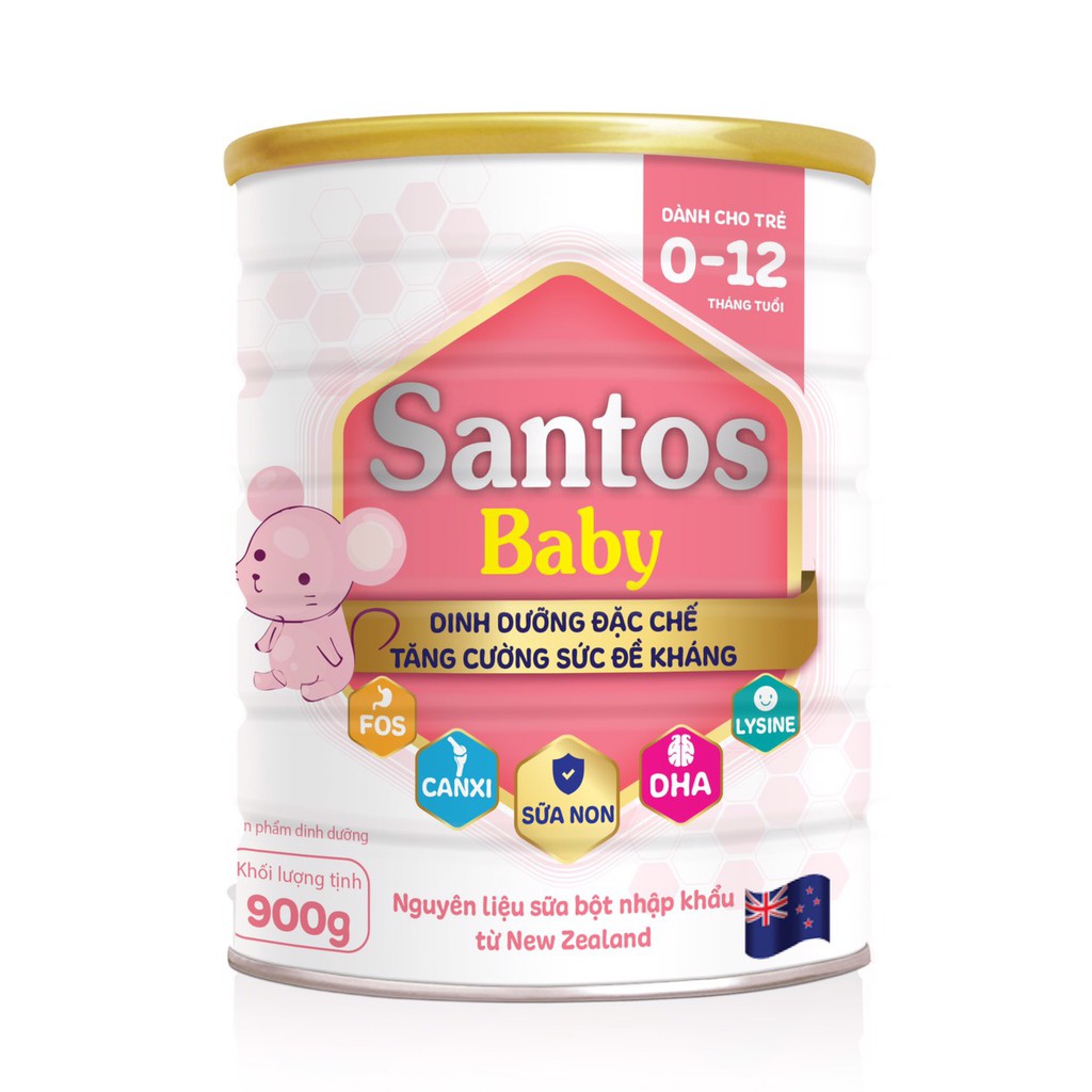 Sữa bột Santos Baby 900g_Duchuymilk