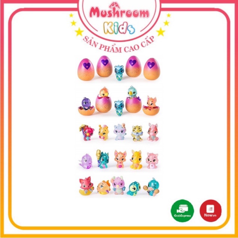 Đồ Chơi Trứng Hatchimals Các Mùa Dễ Thương Dành Cho Bé