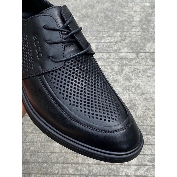 Giày tây cho nam thương hiệu Ecco da thật cao cấp thiết kế mới thoáng khí và êm chân