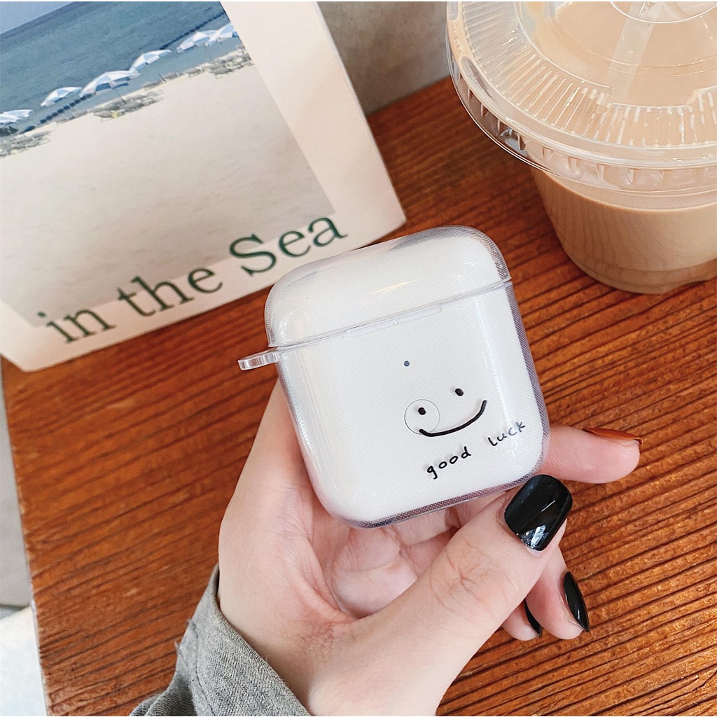 Ốp bảo vệ hộp đựng tai nghe TPU mềm trong suốt chống rơi cho tai nghe Bluetooth QCY T8