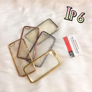 [PKMR]Ốp lưng Iphone iPhone 6/6S Plus, iPhone 7/7 Plus, iPhone 8/8 Plus Viền màu