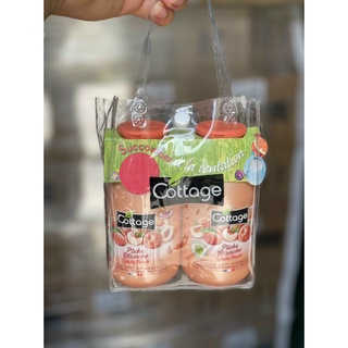 Set quà 2 chai Sữa tắm Cottage 250ml