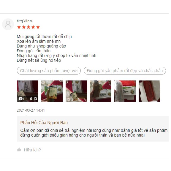 Cốt gừng nghệ hạ thổ xoa bóp cho mẹ sau sinh 500ml | BigBuy360 - bigbuy360.vn