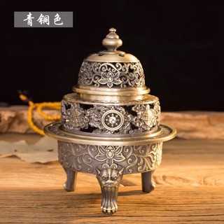 Lư xông hương trầm bằng đồng