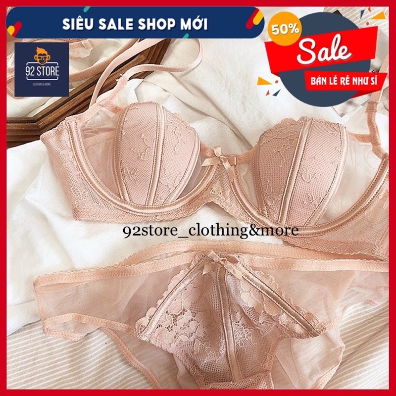 Bộ đồ lót sexy nâng ngực pha ren cực hot hit