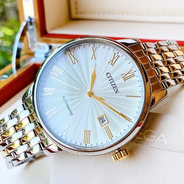 Đồng hồ nam cao cấp 𝐂𝐢𝐭𝐢𝐳𝐞𝐧 NJ0084-59A chính hãng