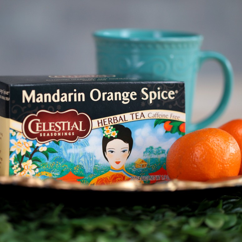 Trà cam quế date 2023 Celestial Seasonings (hàng Mỹ nguyên seal)