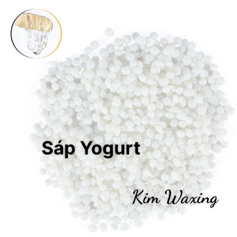 300g Sáp wax lông Bluezoo Premier Yogurt sữa chua cho da nhạy cảm siêu dưỡng da