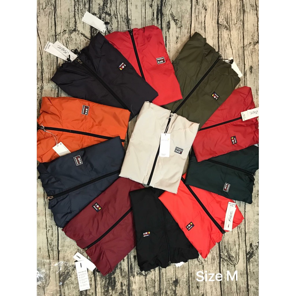 ÁO KHOÁC RAW MÀU ĐỎ TƯƠI size XL | BigBuy360 - bigbuy360.vn