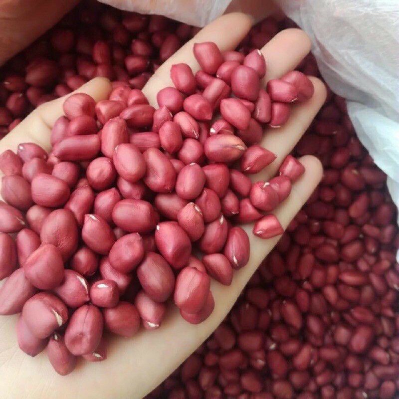 2kg Lạc đỏ đã bóc vỏ, lạc đỏ quê sạch sẽ an toàn, không chất bảo quản