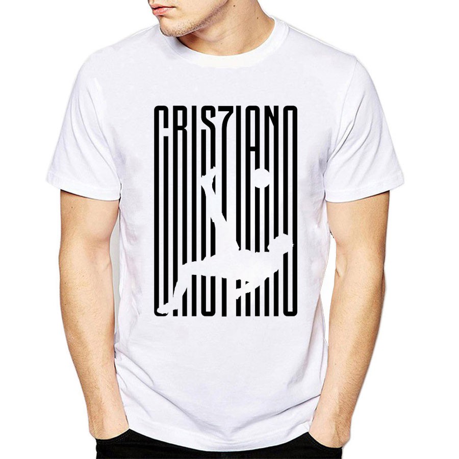 Áo thun thể thao AZ Cristiano Ronaldo Juventus - Form rộng BIGSIZE - F1393