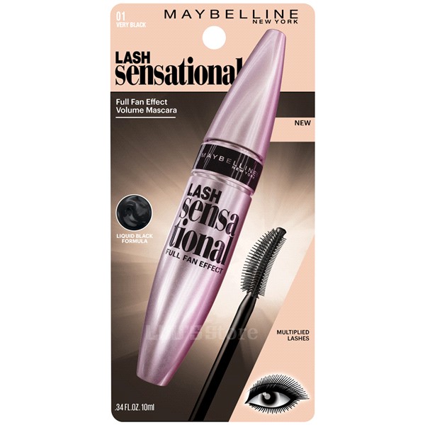 Mascara Làm Dày Và Tơi Mi - Maybelline Lash Sensational