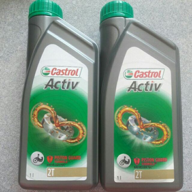 Nhớt 2 thì Castrol Activ 1lit chính hãng