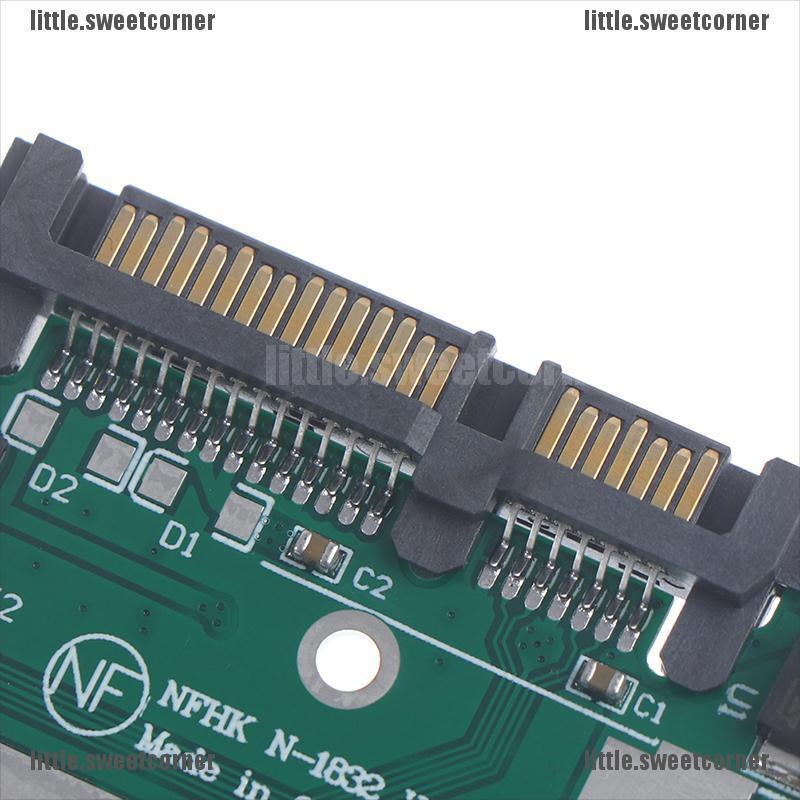 [Sweet] Half height MSATA Mini Pcie SSD To 2.5'' SATA3 6.0gps Adapter Converter Card | BigBuy360 - bigbuy360.vn