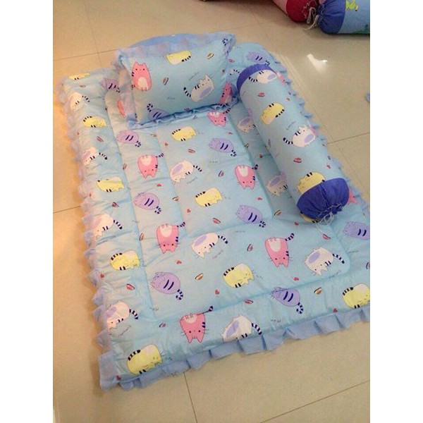 sét nệm,gối cho bé