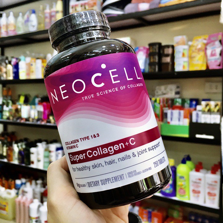 Super Collagen Neocell +C 6000 Mg (mẫu Mới) 250v 360v