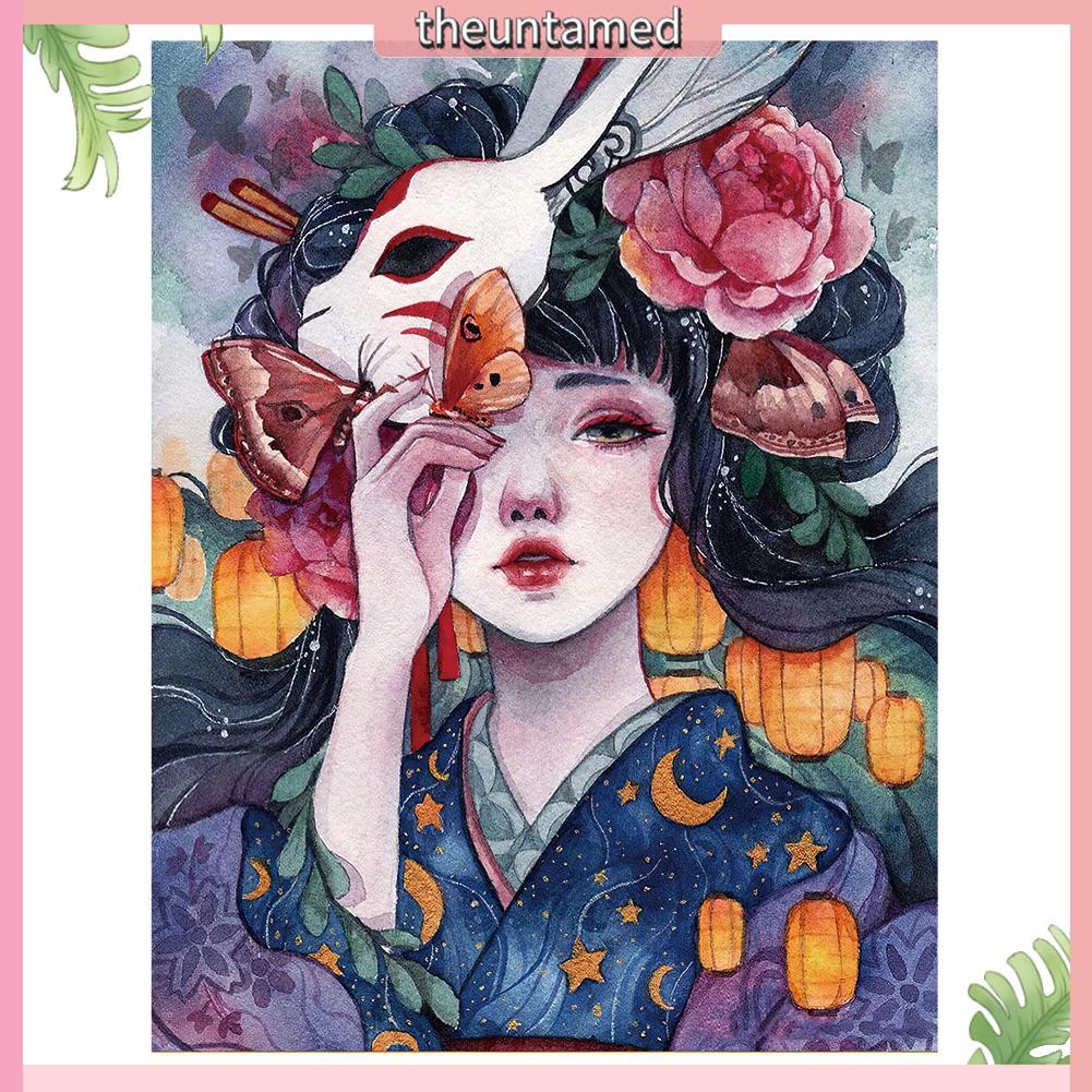 Tranh Thêu 11ct Hình Cô Gái Xinh Xắn | BigBuy360 - bigbuy360.vn