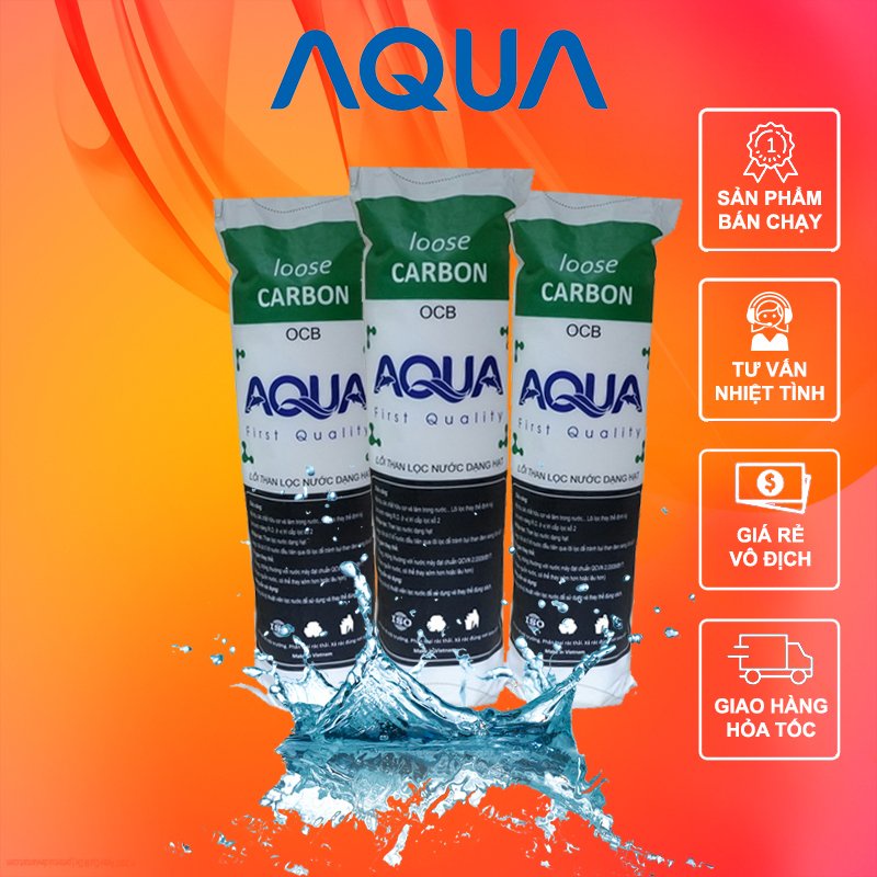 Bộ 3 Lõi Lọc Nước Thô AQUA 123 Chính Hãng