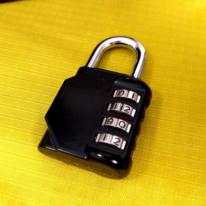 Ổ khóa 4 số , khóa valy, khóa cửa ,100%kim loại, bền chắc đẹp,4 số mật mã.(có video hướng dẫn đổi pass).