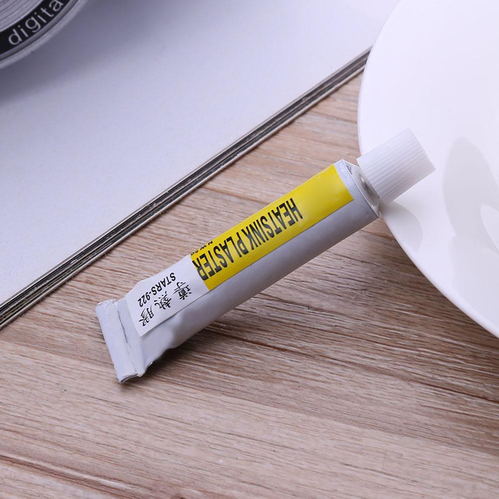 Cozyroomsa 2pcs STARS-922 Heatsink Plaster Thermal Silicone Adhesive Cooling Paste