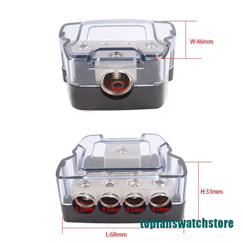 Khối Phân Phối Nguồn Âm Thanh 4 Chiều 0ga Sang 4ga Cho Xe Hơi | BigBuy360 - bigbuy360.vn