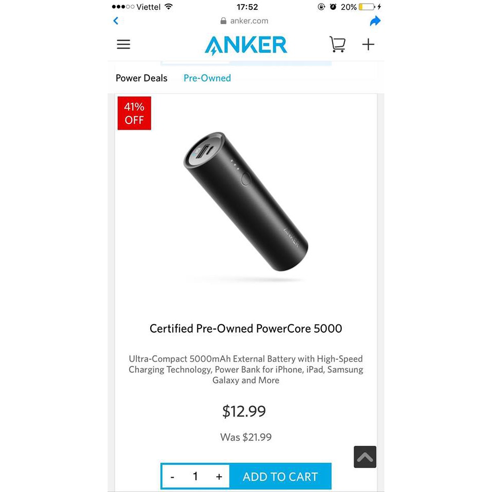 SẠC DỰ PHÒNG ANKER