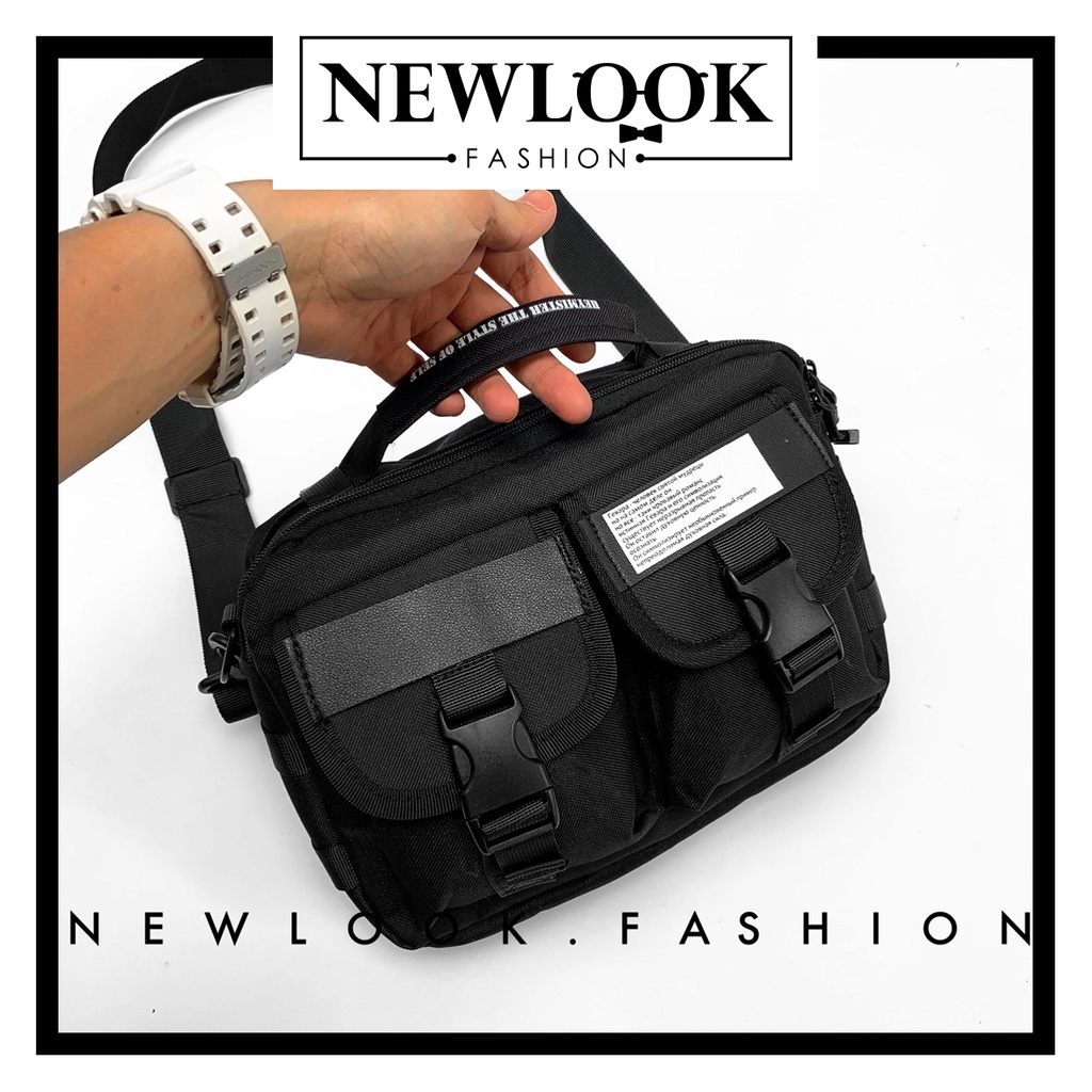 ★ TÚI ĐEO CHÉO NAM NỮ VẢI DÙ 2 TÚI HỘP