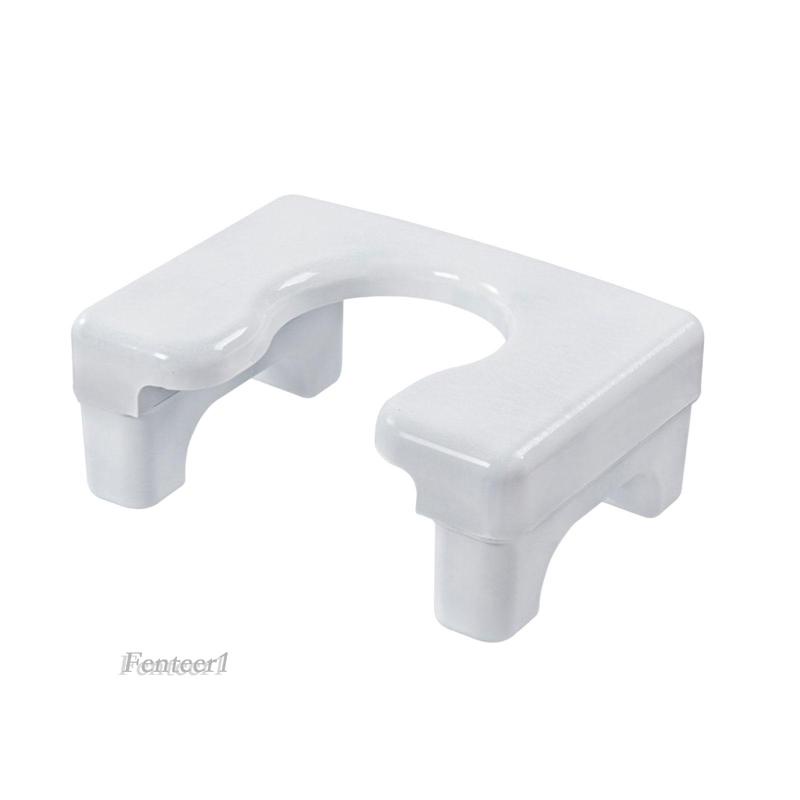 [Fenteer1] Ghế Ngồi Toilet Di Động Ổn Định Dễ Lau Chùi Cạnh Tròn Không Trượt Cho Phòng Tắm Khách Sạn Ngoài Trời