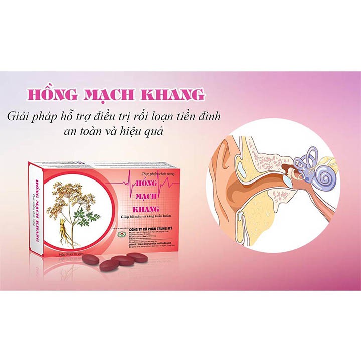 -Hồng Mạch Khang - Dành Cho Người Huyết Áp Thấp