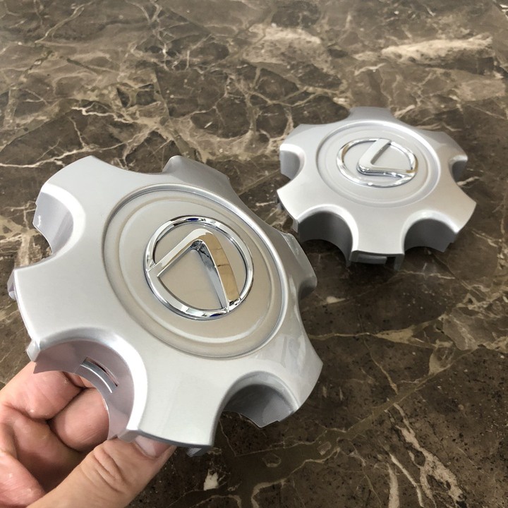 Logo chụp mâm, ốp lazang bánh xe ô tô GX470 Đời từ 2003-2009 TY-511 Đường kính 14.4cm, đường kính chân: 11.5cm