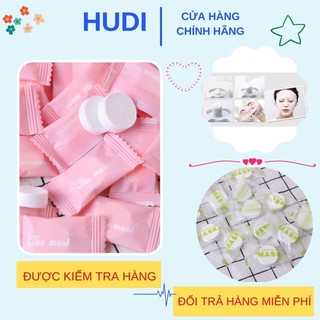 Mặt nạ giấy nén dạng viên kẹo - mặt nạ cấp ẩm thải độc
